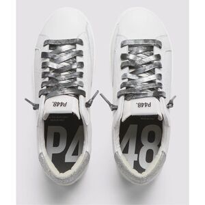 P448 JOHN MATTE/GLITTER sneaker Sz. 38, 7.5/8, $298